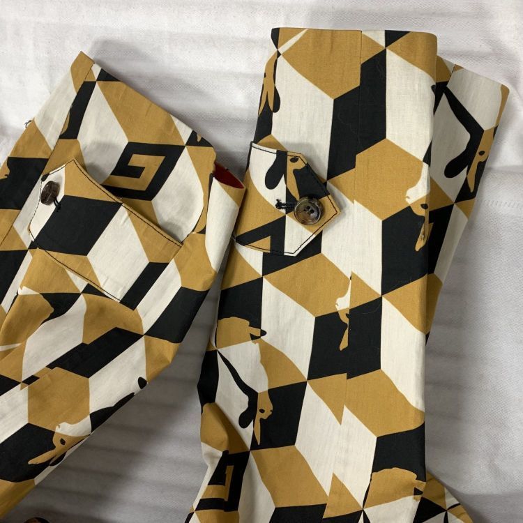Gucci Gucci Rabbit Geometric Trench Coat Size S Size US S / EU 44-46 / 1 - 7 Thumbnail