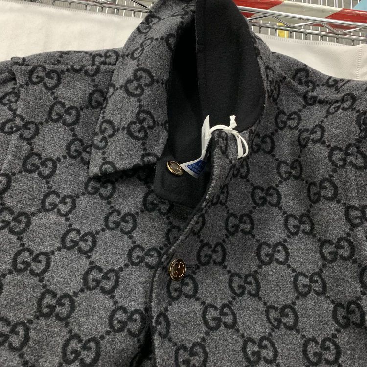 Gucci Gucci GG Monogram Wool Coat Size IT 42 Size M / US 6-8 / IT 42-44 - 7 Thumbnail