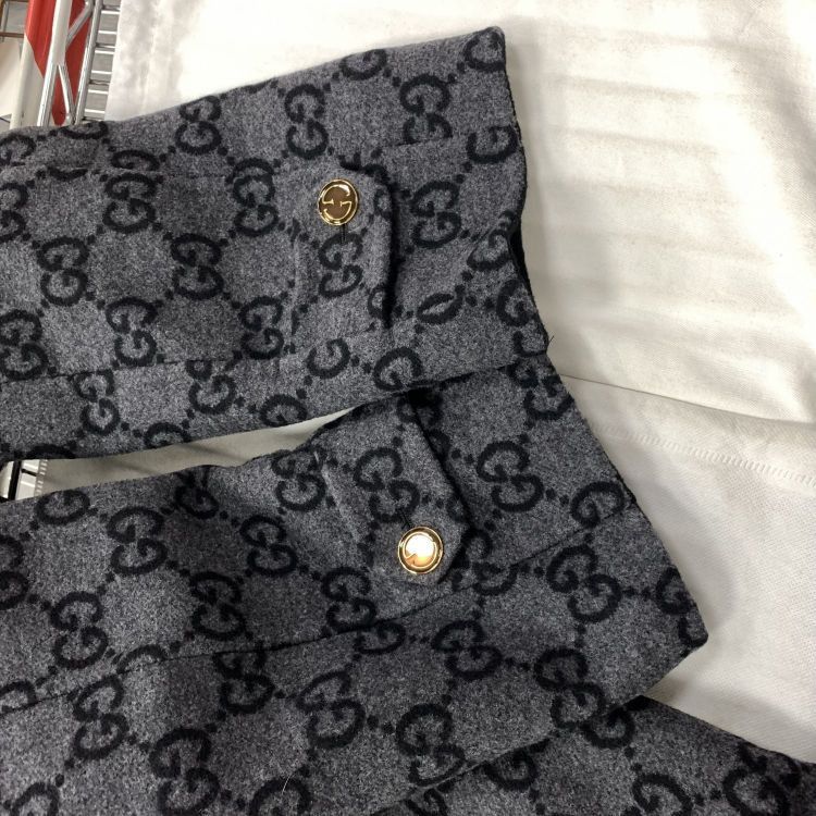Gucci Gucci GG Monogram Wool Coat Size IT 42 Size M / US 6-8 / IT 42-44 - 10 Thumbnail