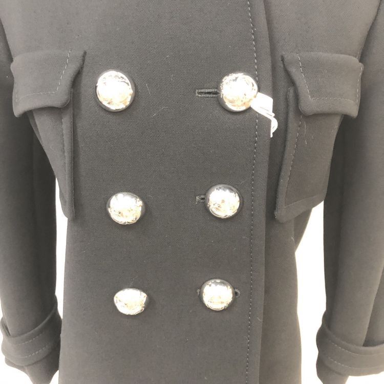 Gucci Gucci Black Wool Coat Size 38 Size XS / US 0-2 / IT 36-38 - 6 Thumbnail
