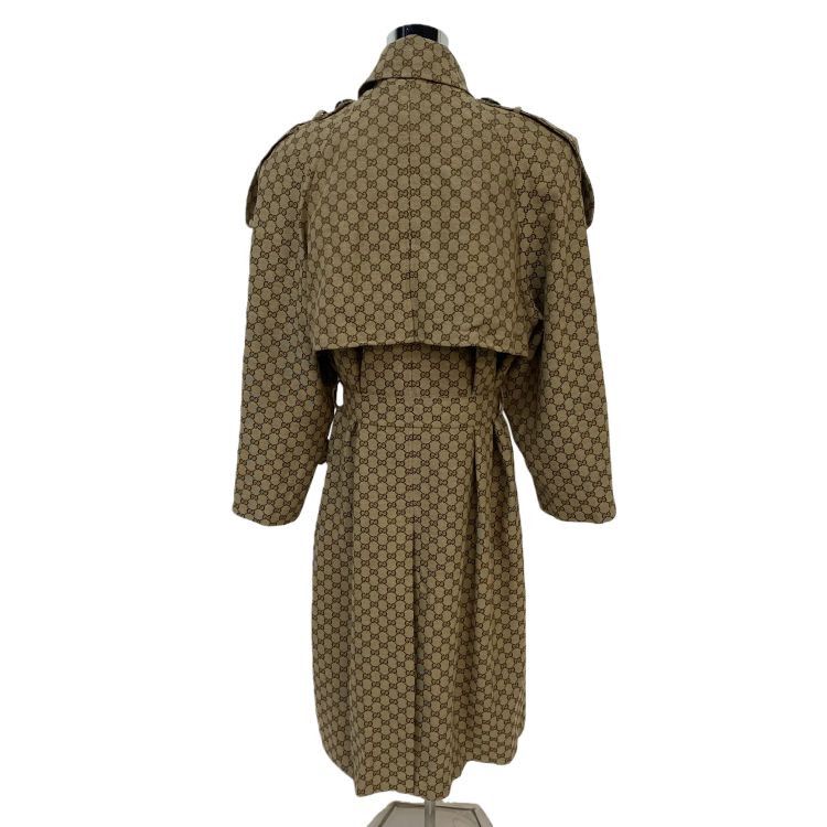 Gucci Gucci Monogram Trench Coat Size 42 Size M / US 6-8 / IT 42-44 - 2 Thumbnail