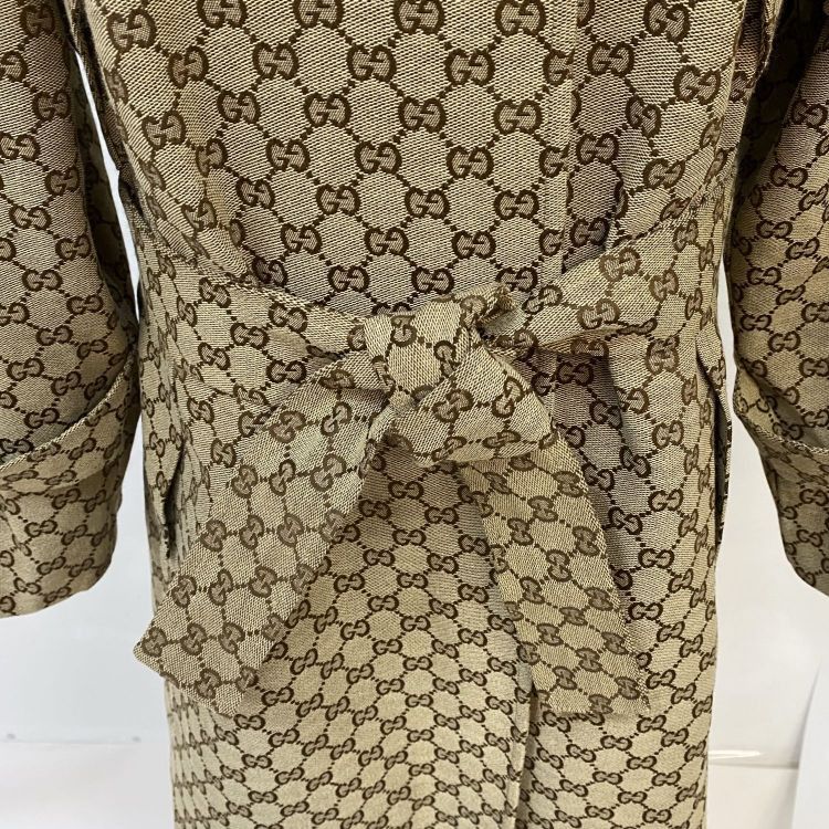 Gucci Gucci Monogram Trench Coat Size 42 Size M / US 6-8 / IT 42-44 - 5 Thumbnail
