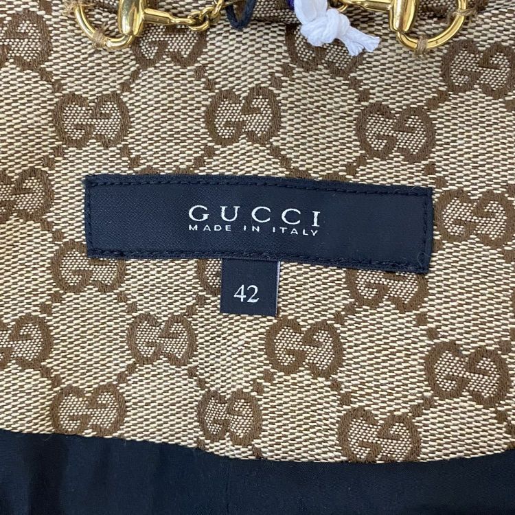 Gucci Gucci Monogram Trench Coat Size 42 Size M / US 6-8 / IT 42-44 - 3 Thumbnail