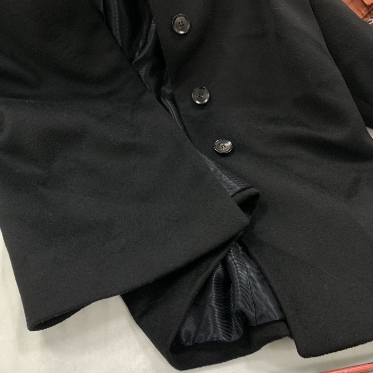 Gucci Gucci Black Wool Belted Coat Size 40 Size S / US 4 / IT 40 - 5 Thumbnail