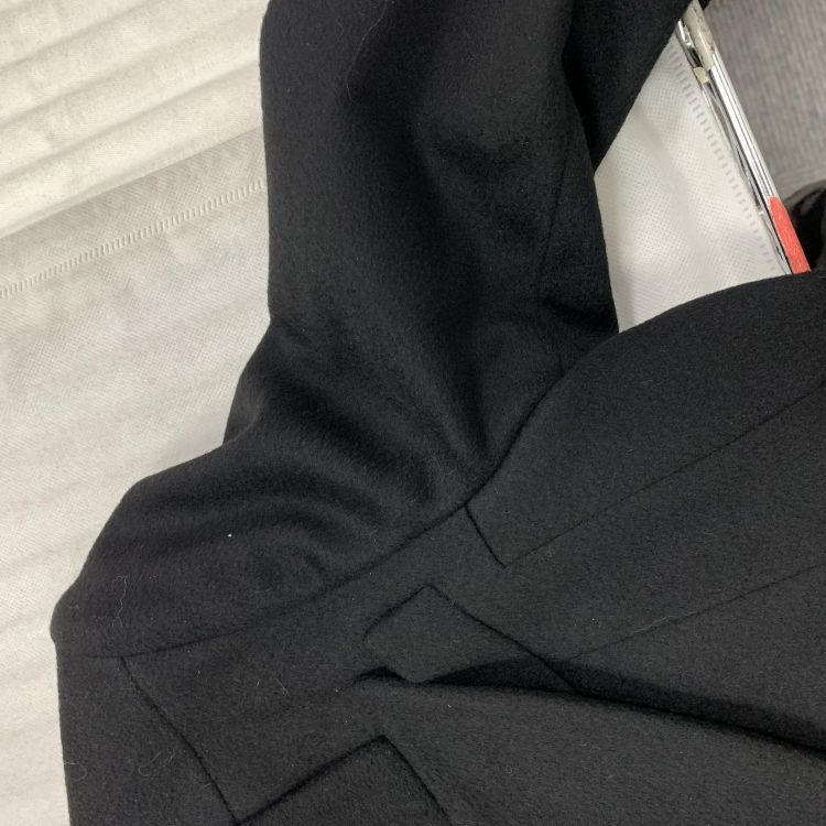 Gucci Gucci Black Wool Belted Coat Size 40 Size S / US 4 / IT 40 - 9 Thumbnail