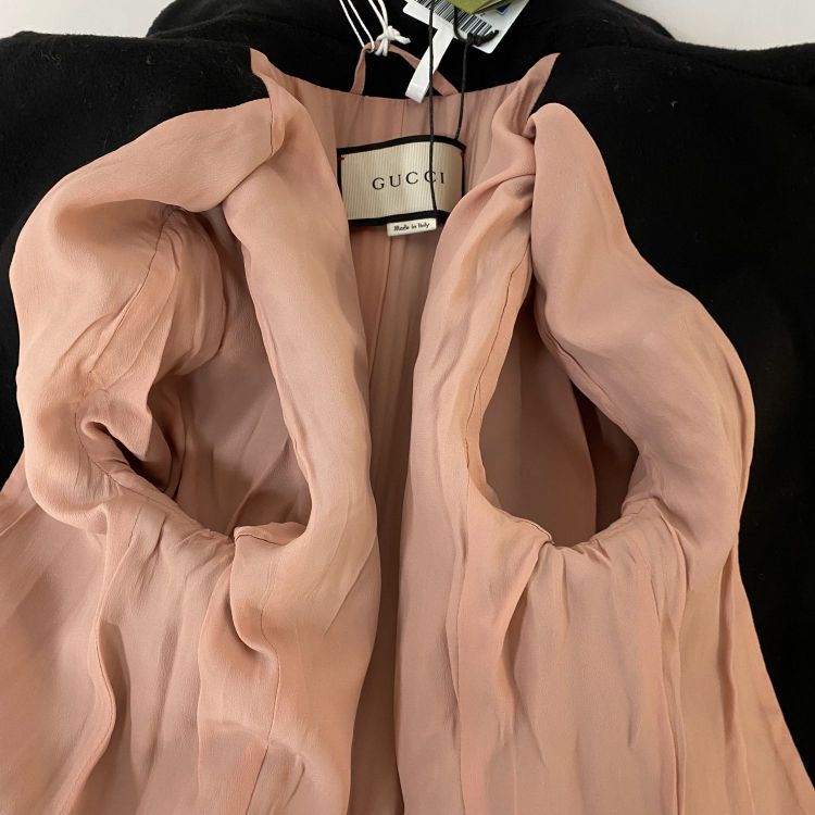 Gucci Gucci Gold Button Wool Coat Size 40 Size S / US 4 / IT 40 - 11 Thumbnail