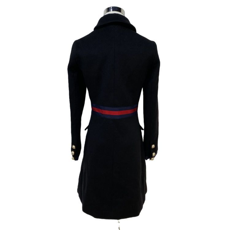 Gucci Gucci Gold Button Wool Coat Size 40 Size S / US 4 / IT 40 - 2 Thumbnail