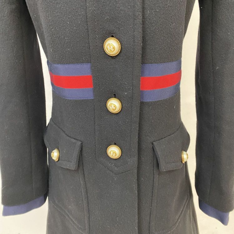 Gucci Gucci Gold Button Wool Coat Size 40 Size S / US 4 / IT 40 - 7 Thumbnail