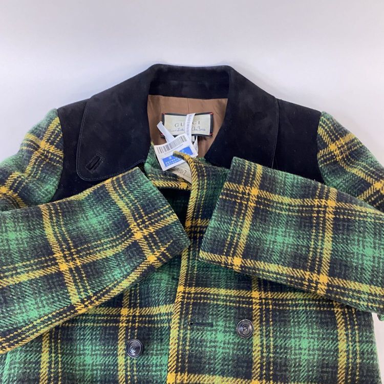 Gucci Gucci Plaid Wool Horsebit Coat Size 36 Size XS / US 0-2 / IT 36-38 - 10 Thumbnail