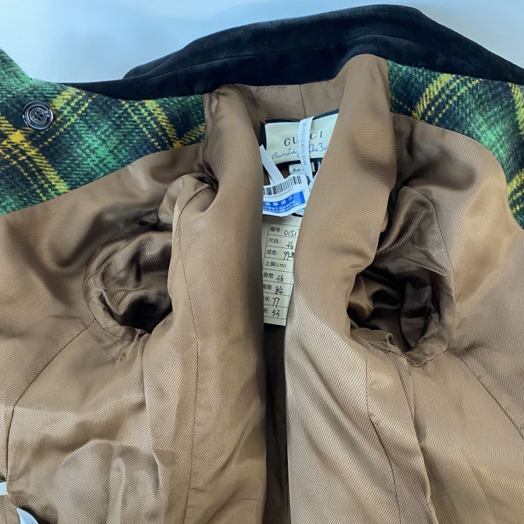 Gucci Gucci Plaid Wool Horsebit Coat Size 36 Size XS / US 0-2 / IT 36-38 - 9 Thumbnail