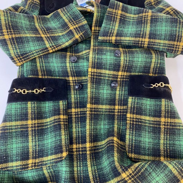 Gucci Gucci Plaid Wool Horsebit Coat Size 36 Size XS / US 0-2 / IT 36-38 - 11 Thumbnail