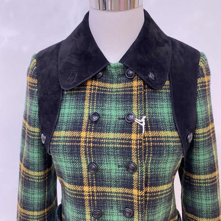 Gucci Gucci Plaid Wool Horsebit Coat Size 36 Size XS / US 0-2 / IT 36-38 - 6 Thumbnail