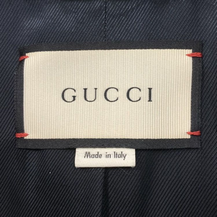 Gucci Gucci Black Wool Coat Size 38 Size XS / US 0-2 / IT 36-38 - 3 Thumbnail