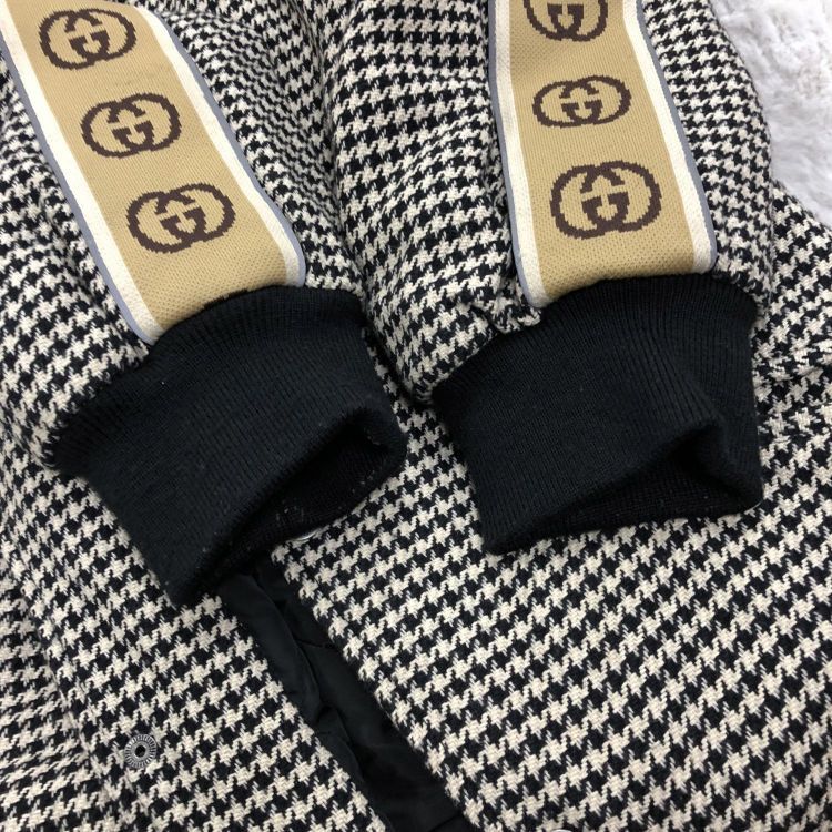 Gucci Gucci Houndstooth Logo Light Jacket Size M Size US M / EU 48-50 / 2 - 7 Thumbnail