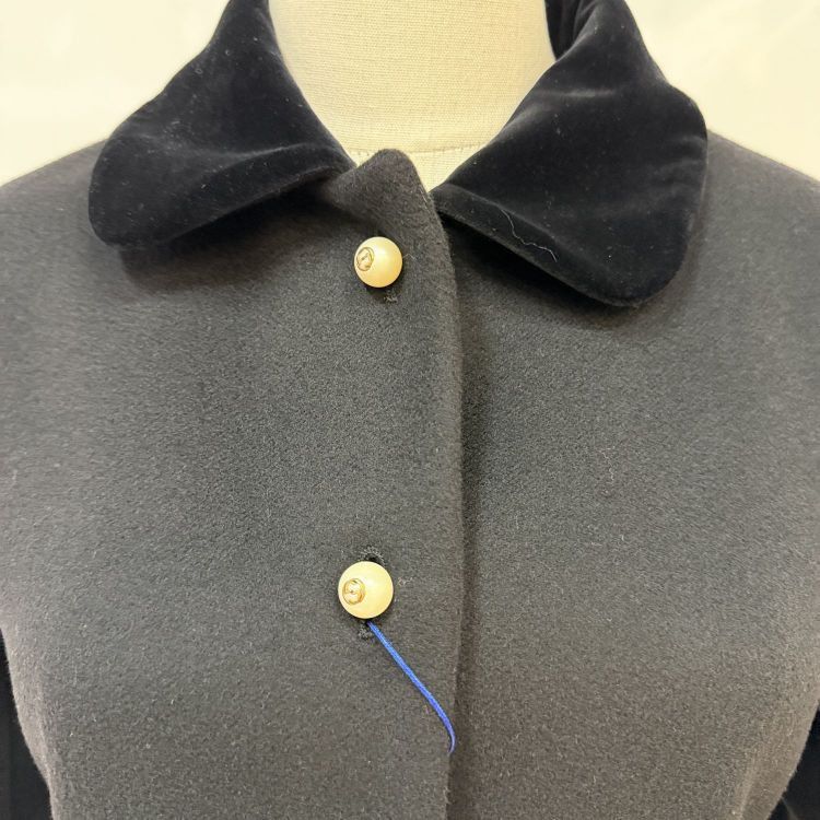 Gucci Gucci Velvet Trim Wool Coat Size 42 Size M / US 6-8 / IT 42-44 - 8 Thumbnail