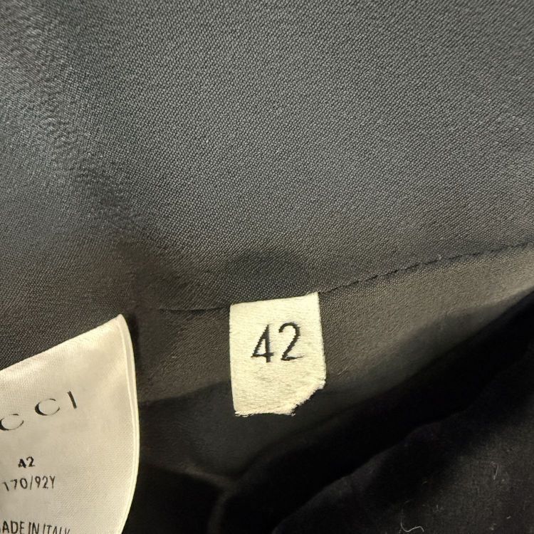 Gucci Gucci Velvet Trim Wool Coat Size 42 Size M / US 6-8 / IT 42-44 - 4 Thumbnail