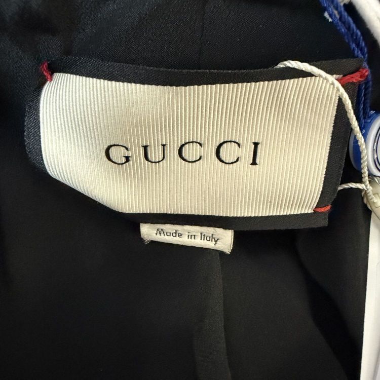 Gucci Gucci Velvet Trim Wool Coat Size 42 Size M / US 6-8 / IT 42-44 - 3 Thumbnail