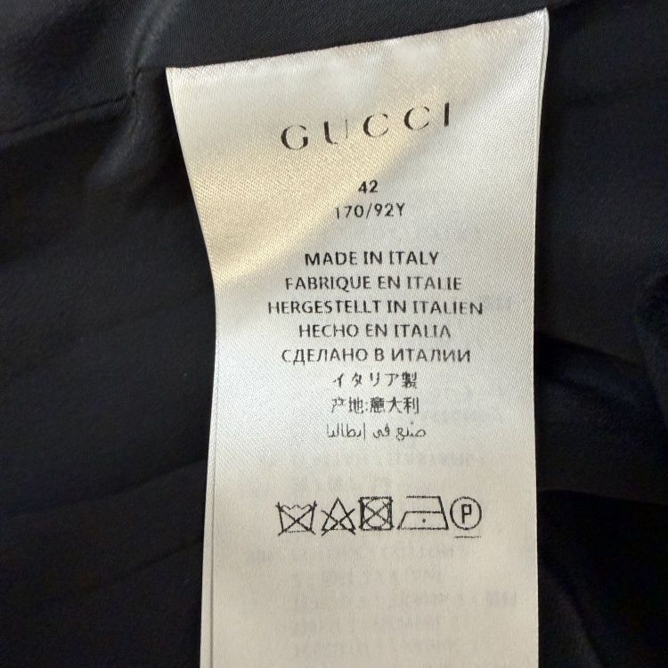 Gucci Gucci Velvet Trim Wool Coat Size 42 Size M / US 6-8 / IT 42-44 - 5 Thumbnail