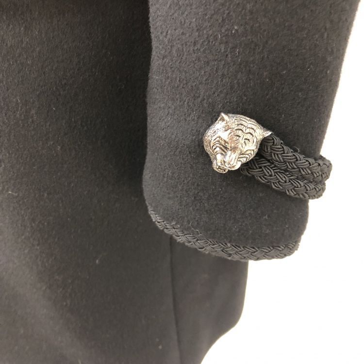 Gucci Gucci Feline Head Wool Coat Size 38 Size XS / US 0-2 / IT 36-38 - 9 Thumbnail