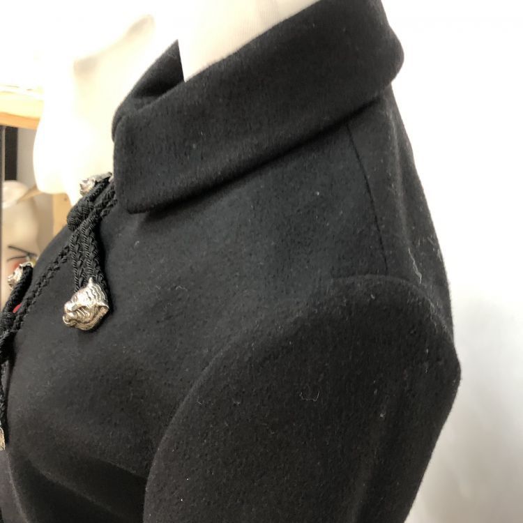 Gucci Gucci Feline Head Wool Coat Size 38 Size XS / US 0-2 / IT 36-38 - 8 Thumbnail