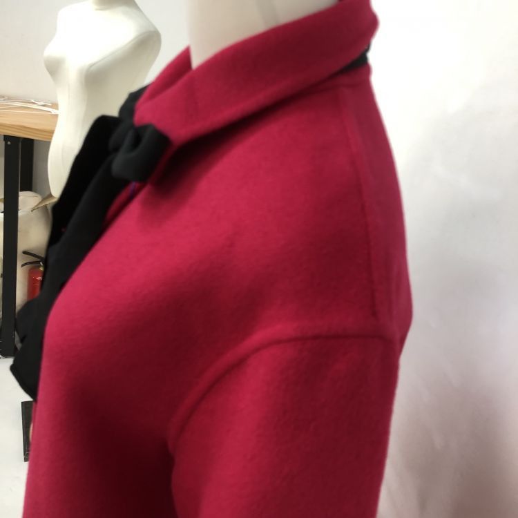 Gucci Gucci Magenta Wool Blend Coat Size 38 Size XS / US 0-2 / IT 36-38 - 6 Thumbnail