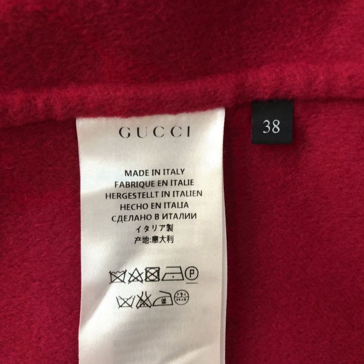 Gucci Gucci Magenta Wool Blend Coat Size 38 Size XS / US 0-2 / IT 36-38 - 5 Thumbnail