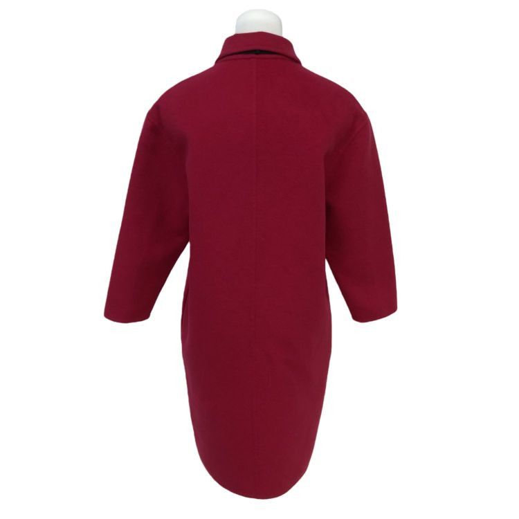 Gucci Gucci Magenta Wool Blend Coat Size 38 Size XS / US 0-2 / IT 36-38 - 2 Thumbnail
