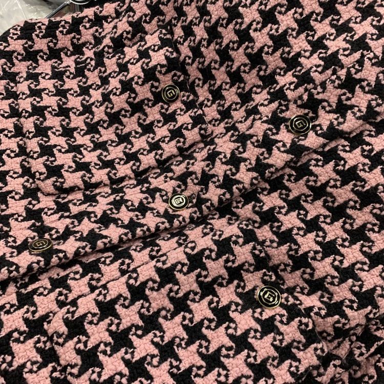 Gucci Gucci Houndstooth Wool Coat Size 38 Size XS / US 0-2 / IT 36-38 - 9 Thumbnail