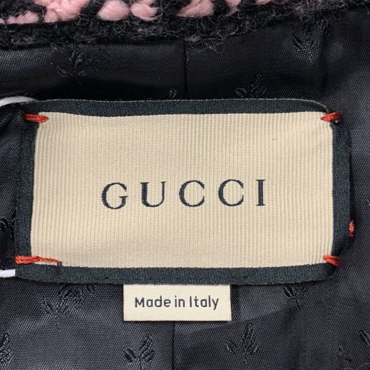 Gucci Gucci Houndstooth Wool Coat Size 38 Size XS / US 0-2 / IT 36-38 - 3 Thumbnail