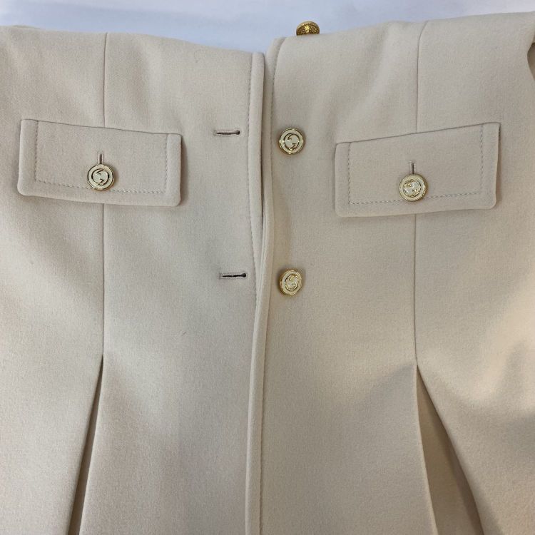 Gucci Gucci Beige Wool Coat Size 36 Size XS / US 0-2 / IT 36-38 - 11 Thumbnail