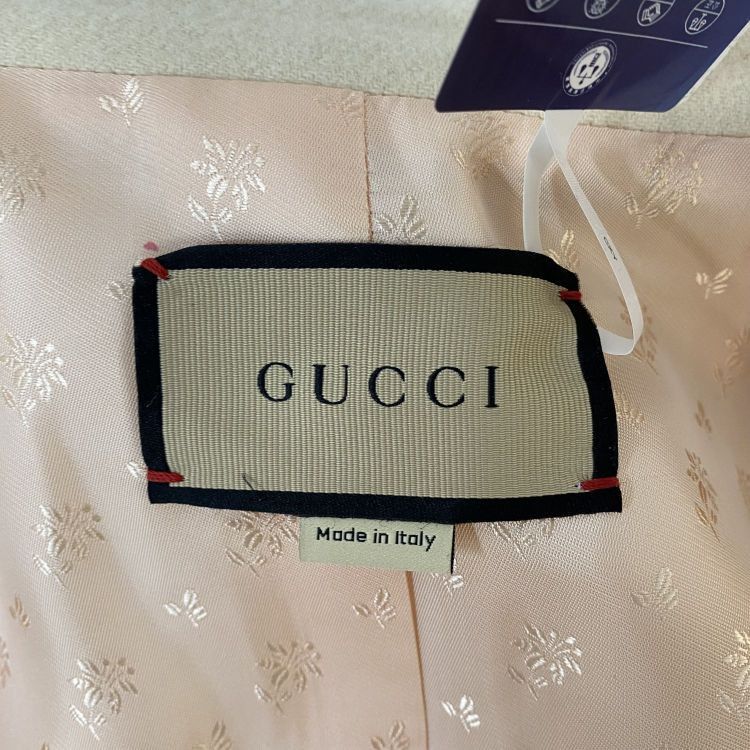 Gucci Gucci Beige Wool Coat Size 36 Size XS / US 0-2 / IT 36-38 - 3 Thumbnail