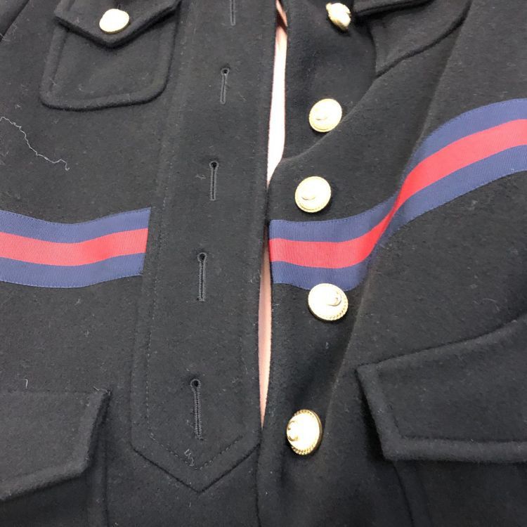 Gucci Gucci Signature Stripe Wool Coat Size 40 Size S / US 4 / IT 40 - 7 Thumbnail