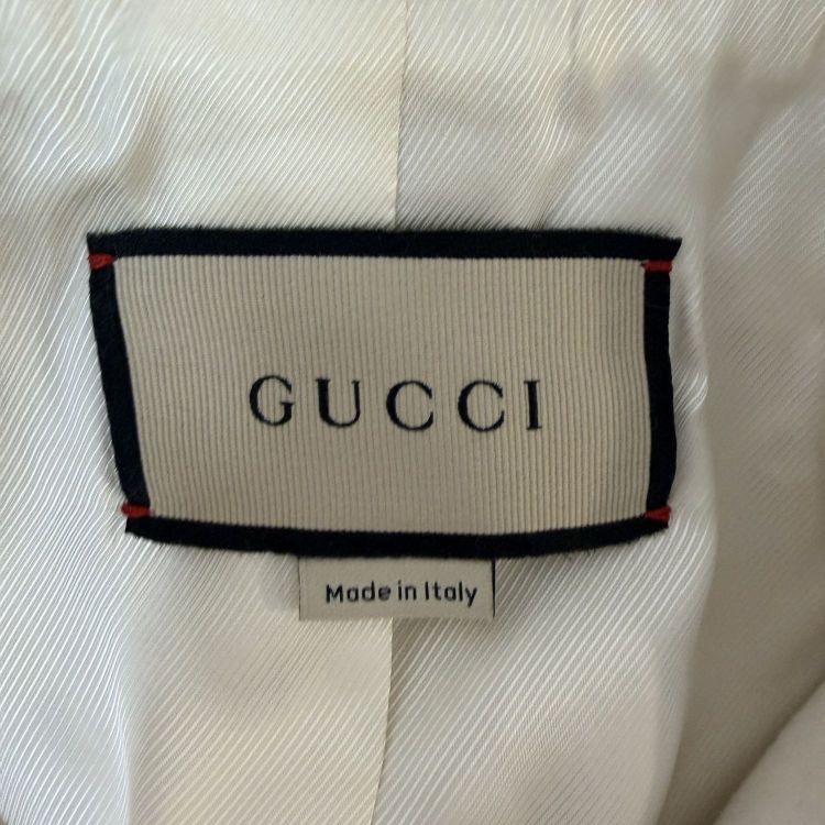 Gucci Gucci GG Logo Wool Coat Size 38 Size XS / US 0-2 / IT 36-38 - 3 Thumbnail