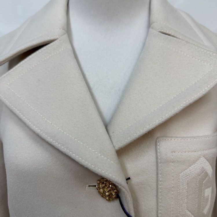 Gucci Gucci GG Logo Wool Coat Size 38 Size XS / US 0-2 / IT 36-38 - 7 Thumbnail