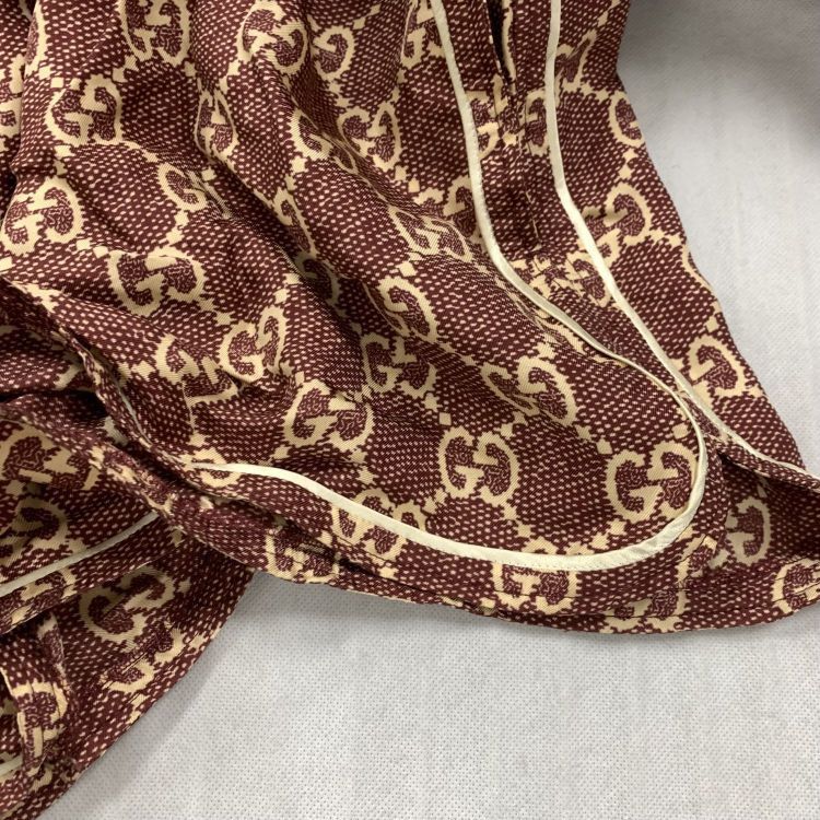 Gucci Gucci GG Monogram Silk Shorts Size L Size US 34 / EU 50 - 8 Thumbnail