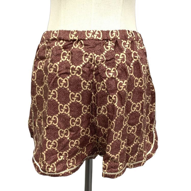 Gucci Gucci GG Monogram Silk Shorts Size L Size US 34 / EU 50 - 2 Thumbnail
