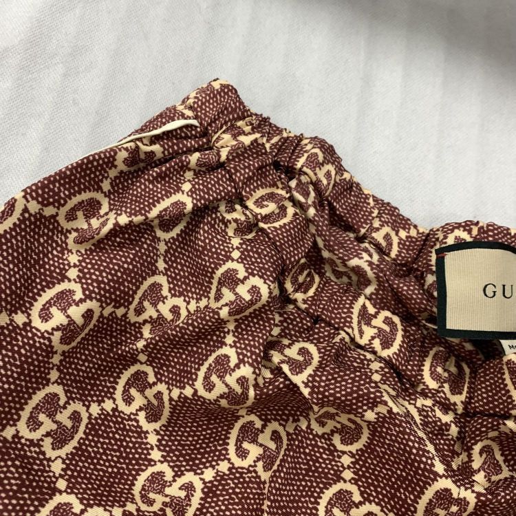 Gucci Gucci GG Monogram Silk Shorts Size L Size US 34 / EU 50 - 7 Thumbnail
