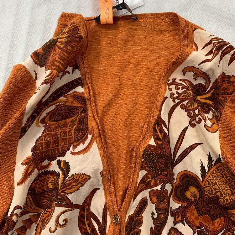 Gucci Gucci Floral Silk Cardigan Size S Size S / US 4 / IT 40 - 8 Thumbnail