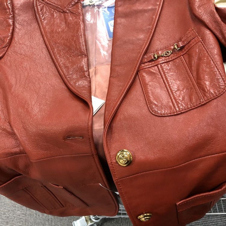 Gucci Gucci Brown Leather Jacket Size 38 Size XS / US 0-2 / IT 36-38 - 7 Thumbnail