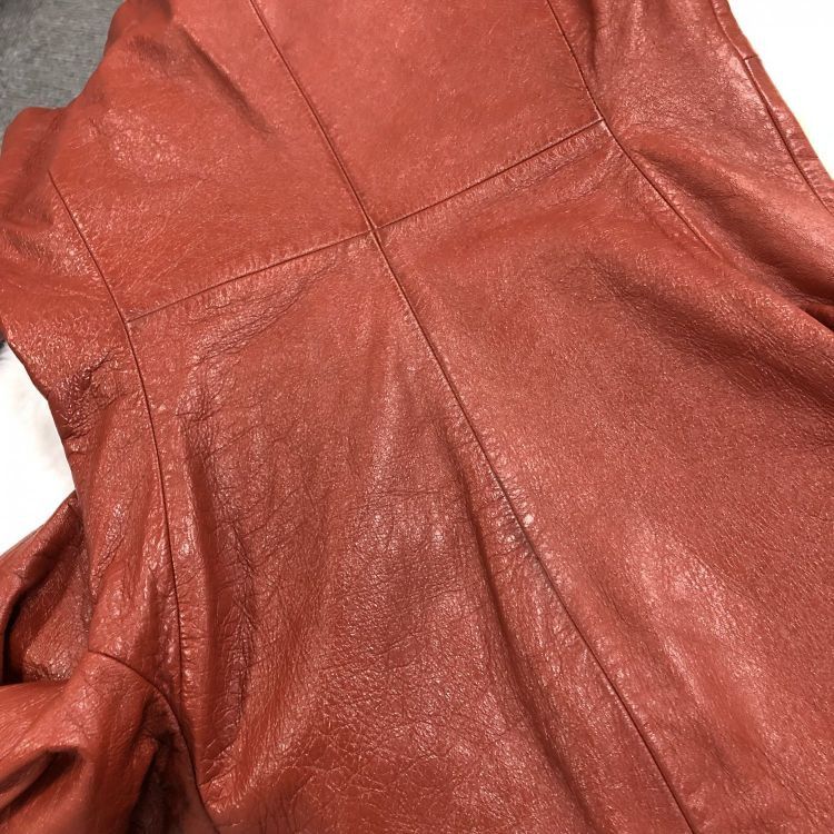 Gucci Gucci Brown Leather Jacket Size 38 Size XS / US 0-2 / IT 36-38 - 9 Thumbnail