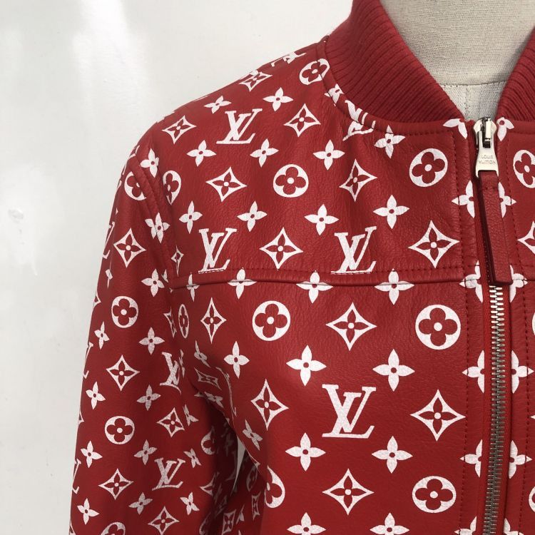 Louis Vuitton Louis Vuitton x Supreme Monogram Leather Jacket US S Size US S / EU 44-46 / 1 - 11 Thumbnail