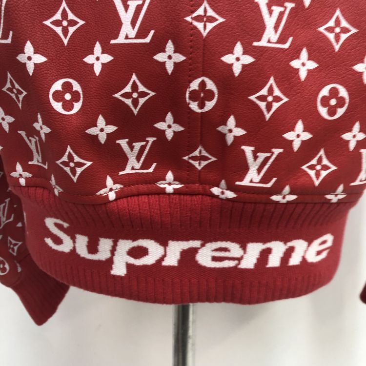 Louis Vuitton Louis Vuitton x Supreme Monogram Leather Jacket US S Size US S / EU 44-46 / 1 - 12 Thumbnail