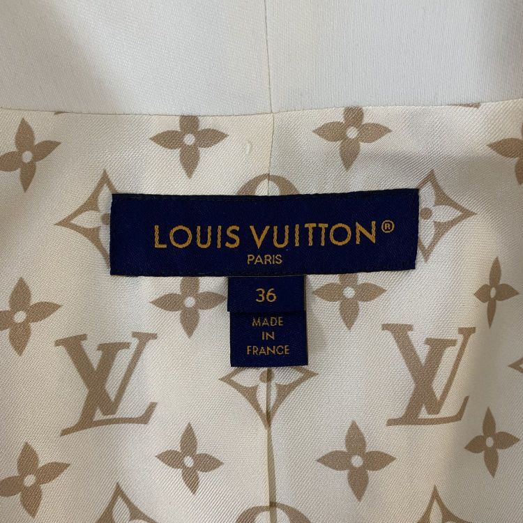 Louis Vuitton Louis Vuitton Tweed Monogram Jacket Size 36 Size XS / US 0-2 / IT 36-38 - 3 Thumbnail