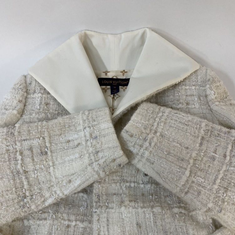 Louis Vuitton Louis Vuitton Tweed Monogram Jacket Size 36 Size XS / US 0-2 / IT 36-38 - 9 Thumbnail