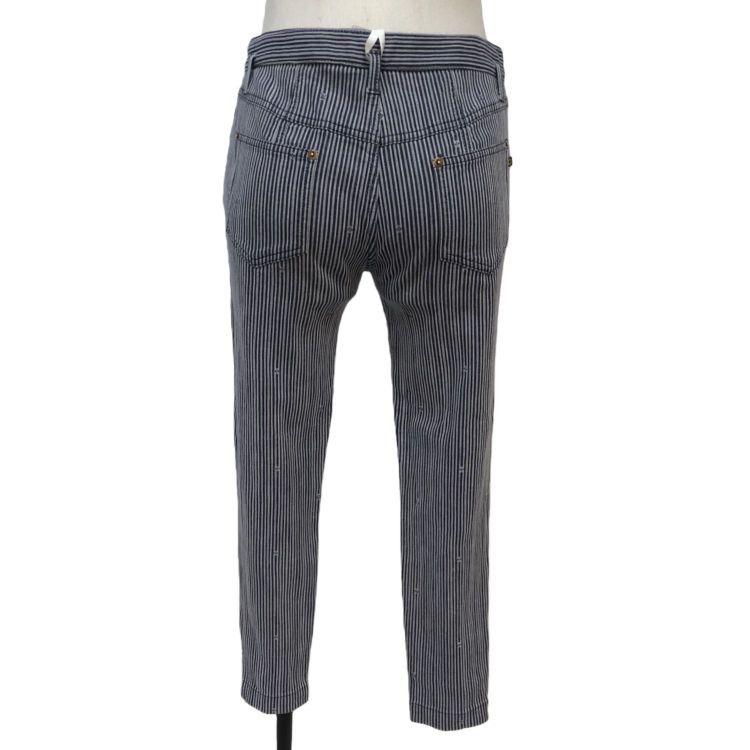 Louis Vuitton Louis Vuitton Striped Monogram Pants Size 38 Size 27" / US 4 / IT 40 - 2 Thumbnail