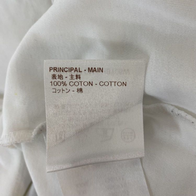 Louis Vuitton Louis Vuitton Graphic Print T-Shirt White Size M Size US M / EU 48-50 / 2 - 5 Thumbnail