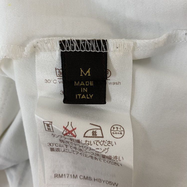Louis Vuitton Louis Vuitton Graphic Print T-Shirt White Size M Size US M / EU 48-50 / 2 - 4 Thumbnail