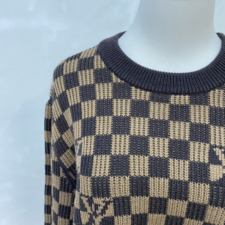 Louis Vuitton Louis Vuitton Damier Checkered Sweater Size L Size US L / EU 52-54 / 3 - 6 Thumbnail