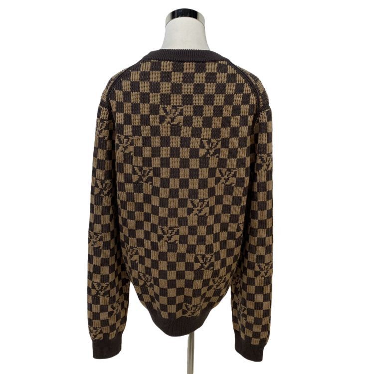 Louis Vuitton Louis Vuitton Damier Checkered Sweater Size L Size US L / EU 52-54 / 3 - 2 Thumbnail