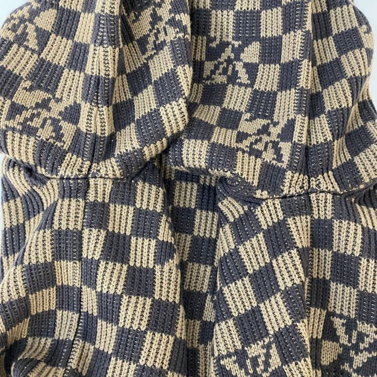 Louis Vuitton Louis Vuitton Damier Checkered Sweater Size L Size US L / EU 52-54 / 3 - 10 Thumbnail